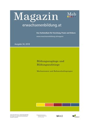 cover image of Bildungszugänge und Bildungsaufstiege. Mechanismen und Rahmenbedingungen. Fokus Erwachsenenbildung